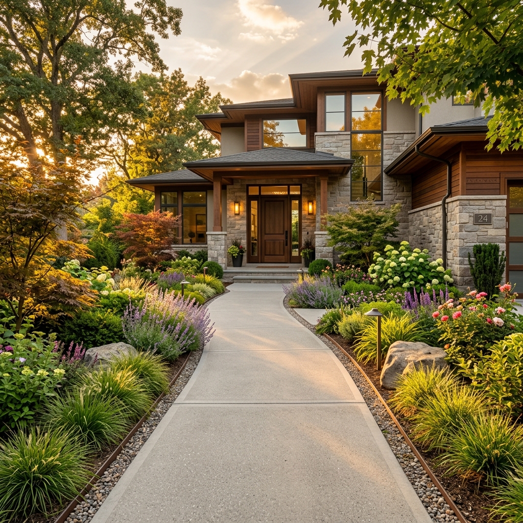 Concrete Walkway Sidewalk Maryland